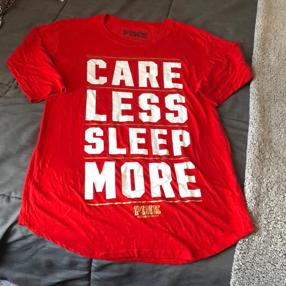 VS PINK sleep shirt size M